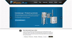 Desktop Screenshot of flexair.dk