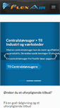Mobile Screenshot of flexair.dk